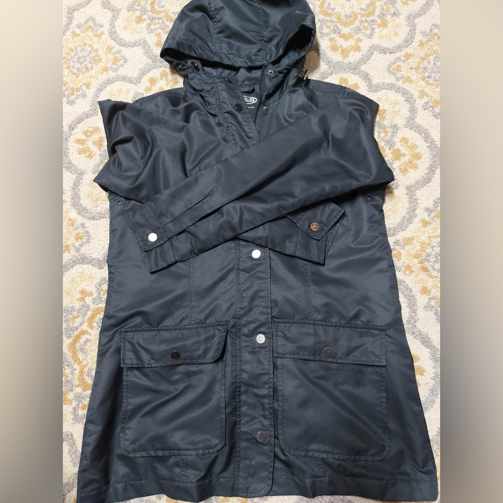 Northern Reflections black packaway jacket